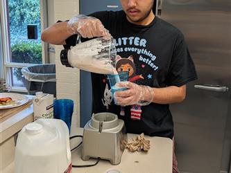 students cooking